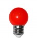 Λάμπα LED 2W E27 230V Κόκκινη 13-27022